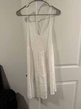 Roxy White Spaghetti Strap Summer Dress
